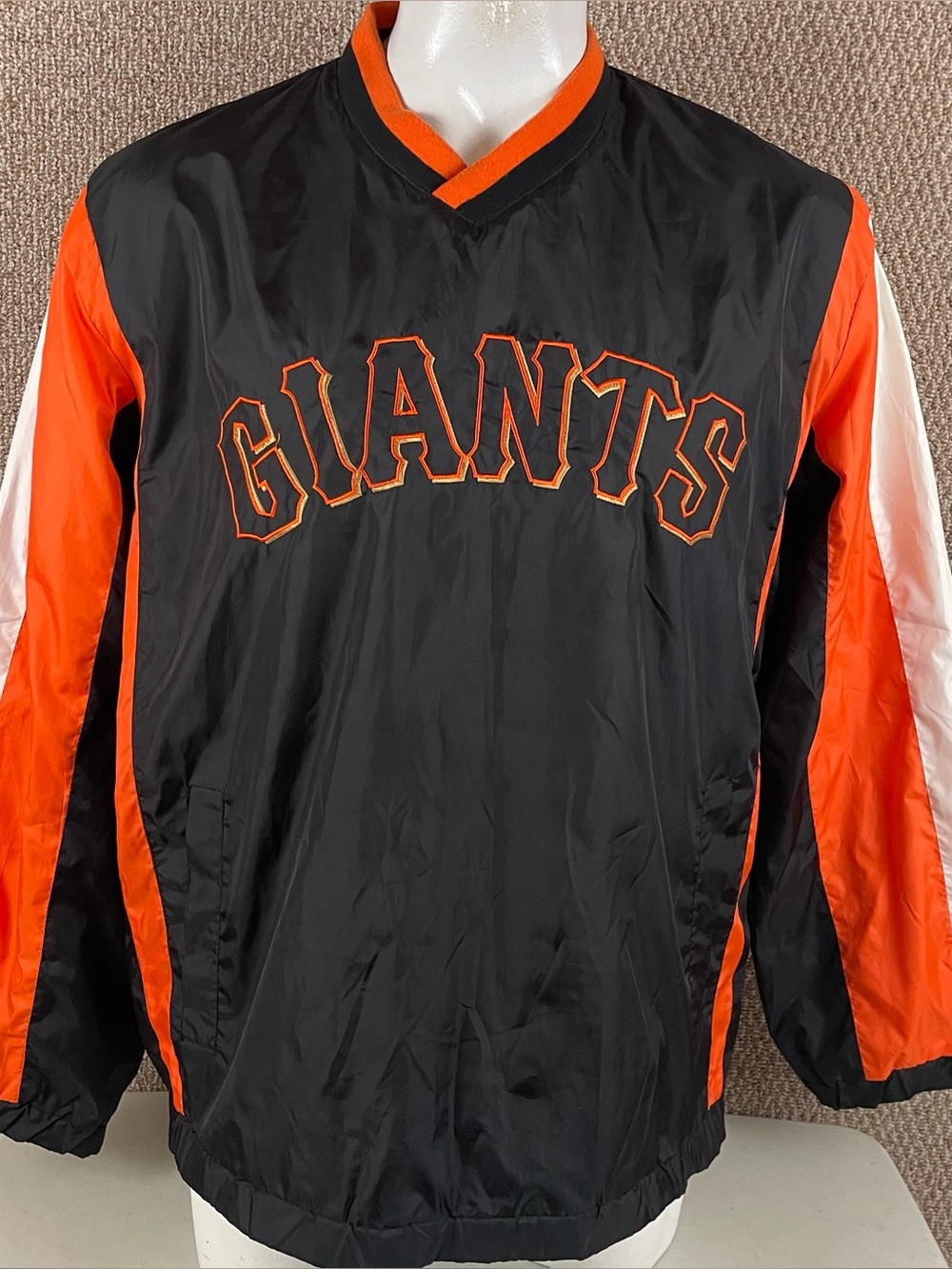 Vintage San Fransisco Giants MLB Pull Over Adult Size Large 00’s 268